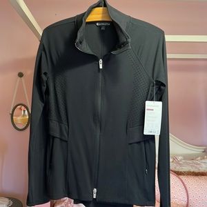 NWT ATHLETA Chakra black jacket size small
